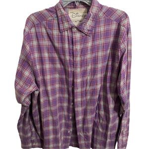 Rapunzel Cakeworthy button flannel